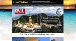 Desktop Screenshot of krabi-tourism.com